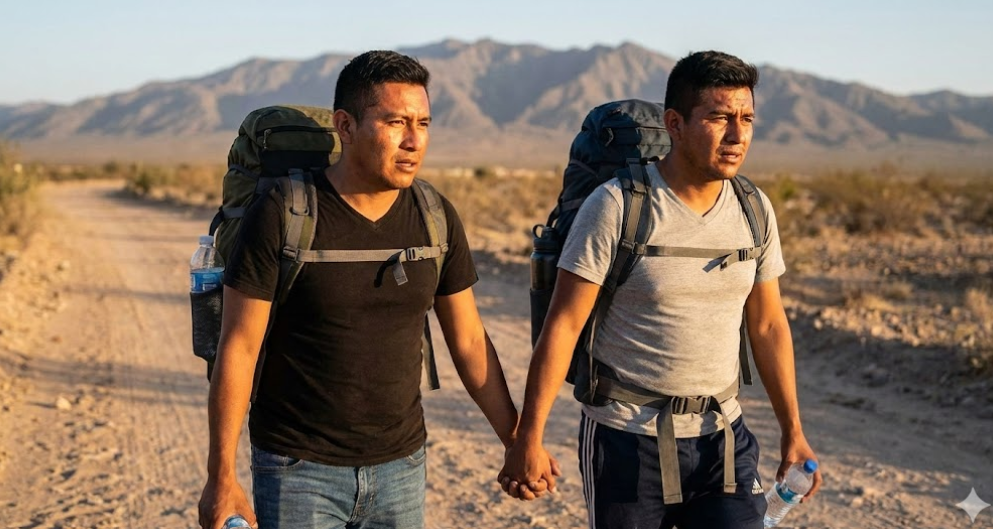 Pareja de inmigrantes de ecuador hacia estados unidos - Silueta X Pareja De Inmigrantes De Ecuador Hacia Estados Unidos Silueta X